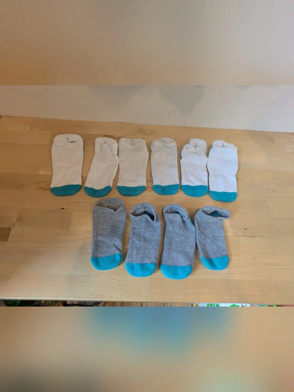Ten Little Everyday Ankle Socks, Large